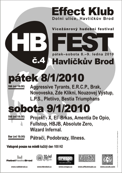 Letáček / flyer na HB Fest č.4