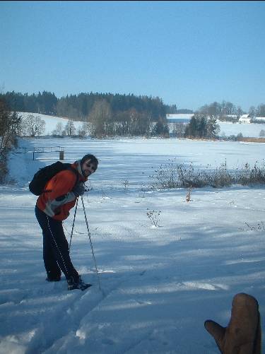 Humpolák na běžkách - leden 2006