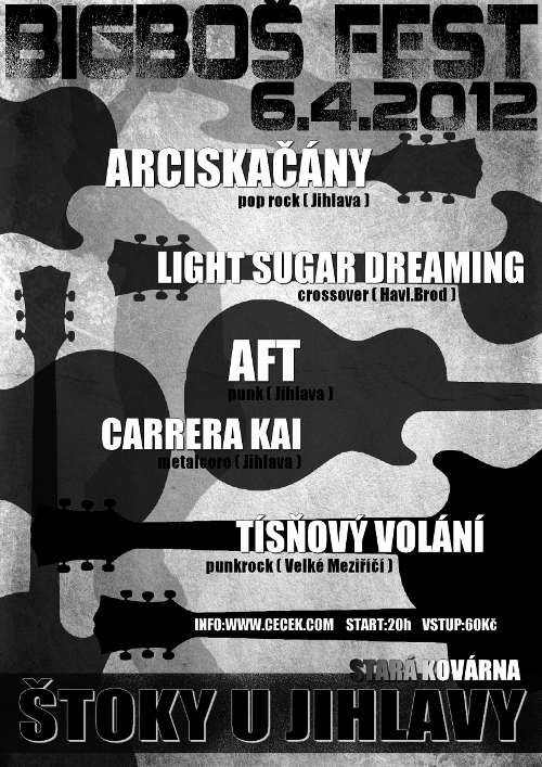 Koncerty Cecek Records / Březen - Duben 2012 Havlíčkův Brod a okolí Koncerty Cecek Records / Březen - Duben 2012 Havlíčkův Brod a okolí