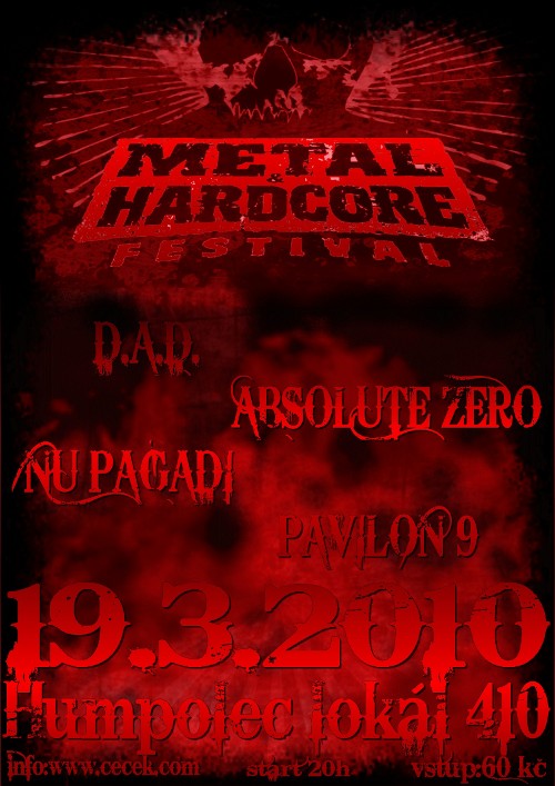 HC / Metal Fest 19.3., Unite Punk Tour 20.3. Humpolec - Lokál 410...