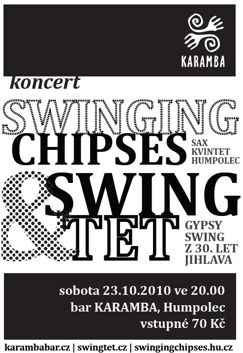 Koncert v Karambě: Gipsy Swing z 30. let z Jihlavy