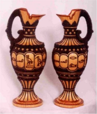 Korintská váza (přesná napodobenina originálu pocházejícího z r. 2.800 př. n.l.)