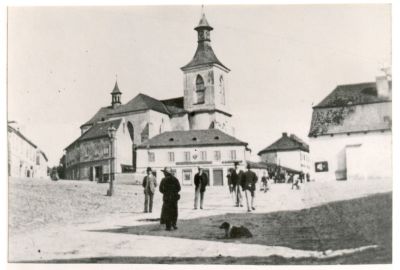  Kostel sv.Mikuláše ke konci 19.století
