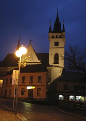 Kostel Sv. Mikuláše.
