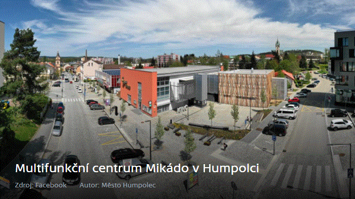 Humpolec otevřel nové centrum Mikádo, vzniklo přestavbou klubu u kina