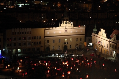 Tisícovka lidí poslala v Brodě do nebe své přání Tisícovka lidí poslala v Brodě do nebe své přání