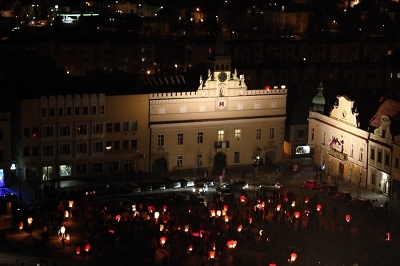 Tisícovka lidí poslala v Brodě do nebe své přání