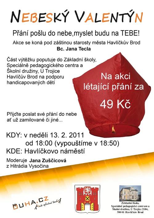 Lampiony štěstí pro brodskou speciální školu