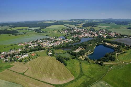 Letecký pohled na Horní Cerekev Letecký pohled na Horní Cerekev