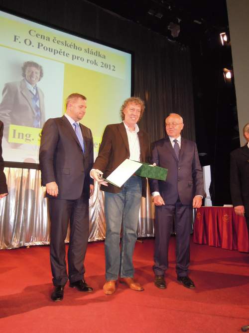 Stanislav Bernard obdržel cenu českého sládka F. O. Poupěte 2012