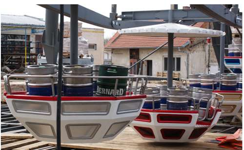 BERNARD se povozil na ruském kole BERNARD se povozil na ruském kole