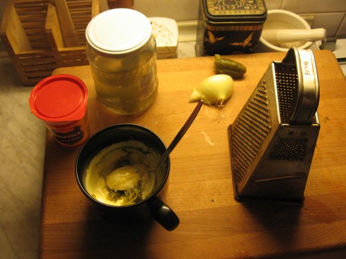 Domácí tatarská omáčka Domácí tatarská omáčka