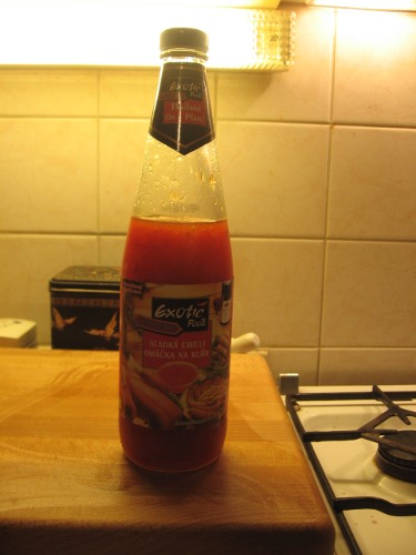 Vepřová panenka v brusinkovo pálivé omáčce Vepřová panenka v brusinkovo pálivé omáčce