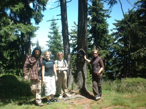 Humpolákova výprava při vrcholovém fotu