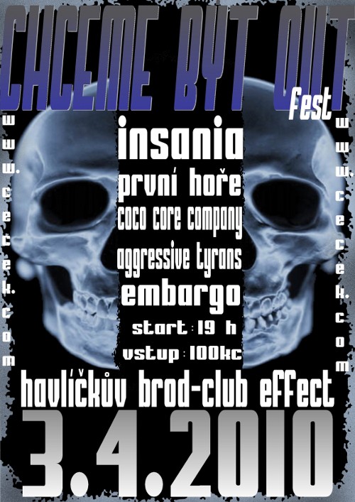 CHCEME BÝT OUT FEST CHCEME BÝT OUT FEST