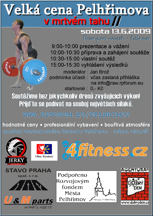 Plakát VC Pehřimova 2009 Plakát VC Pehřimova 2009