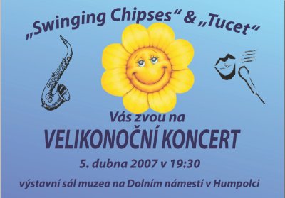 Plakát na koncert