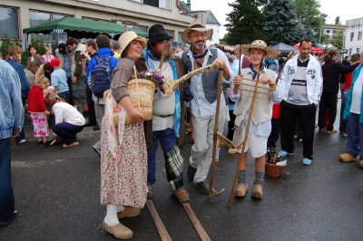 Výprava Humpoláka na Slavnostech dřeva ve Volarech