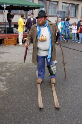 Výprava Humpoláka na Slavnostech dřeva ve Volarech