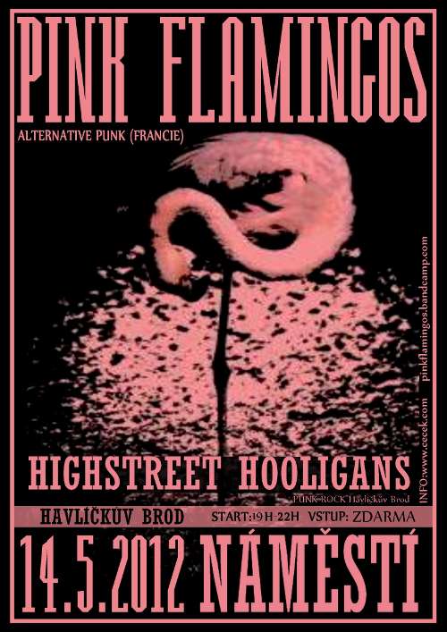 Punkrock Night v Havl.Brodě na náměstí...letáček Punkrock Night v Havl.Brodě na náměstí...letáček