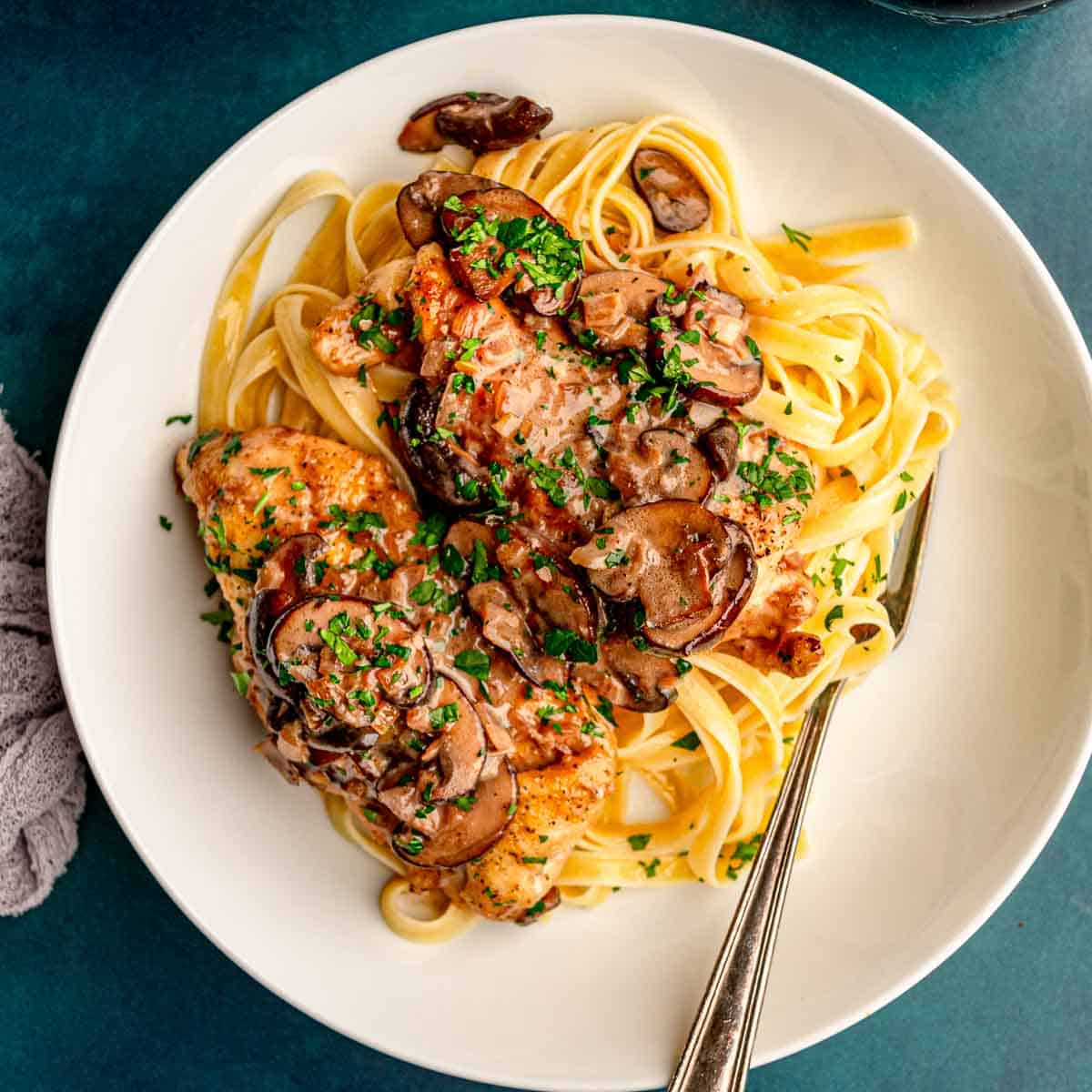 Chicken Marshala – Kuře Marsala