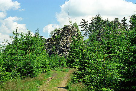Lisovska skála (801m)