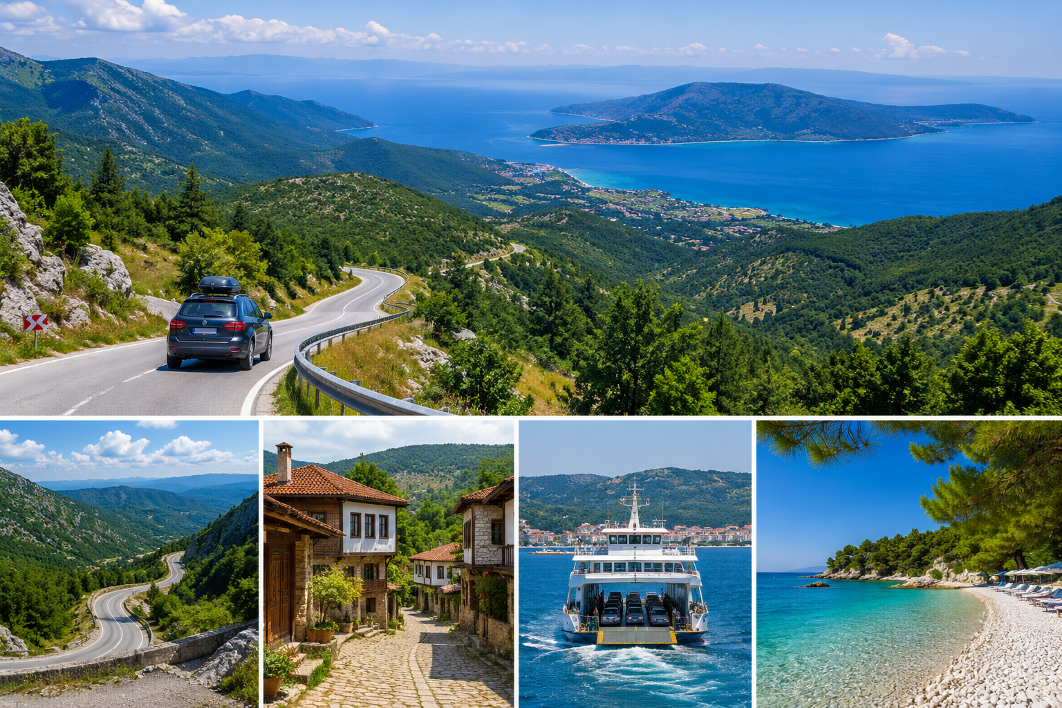 Přes bulharské hory na řecký ostrov Thassos I.