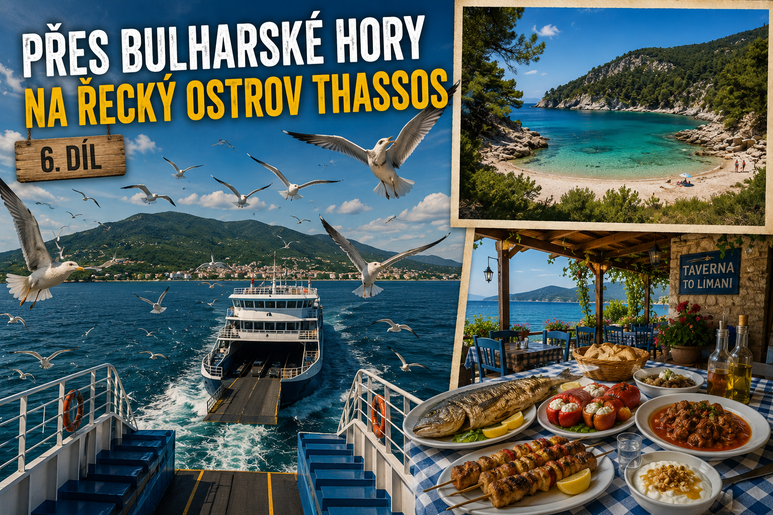 Přes bulharské hory na řecký ostrov Thassos VI.