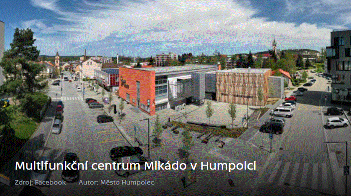 Píšou o Humpolci – ČT24 – Humpolec otevřel nové centrum Mikádo, vzniklo přestavbou klubu u kina