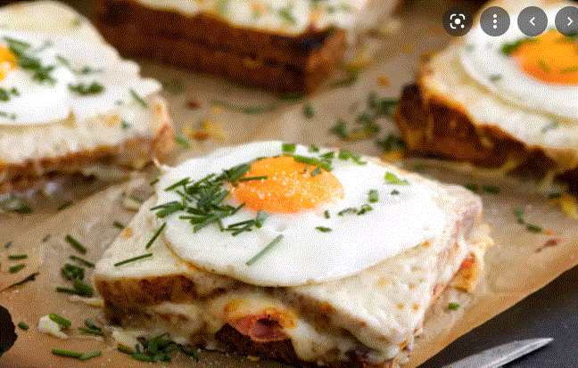 Další bohovská snídaně – croque monsieur a madame – francouzský sendvič – hvězda kaváren