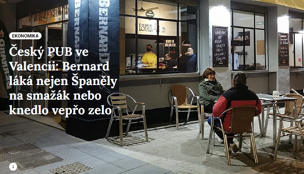 Český PUB ve Valencii: Bernard láká nejen Španěly na smažák nebo knedlo vepřo zelo
