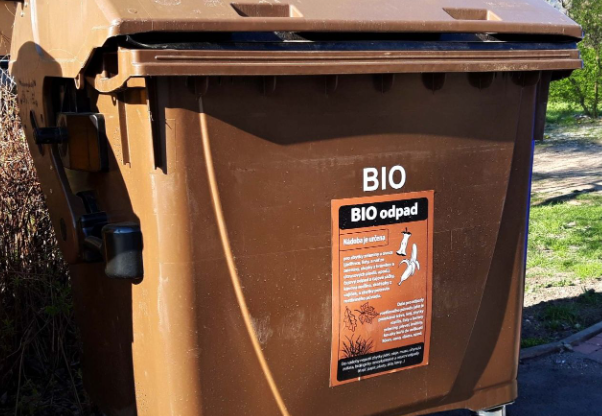 Svoz kontejnerů na bioodpad