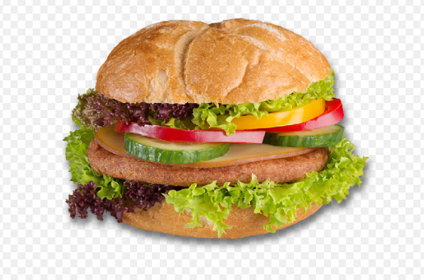 mražený kuřecí hamburger