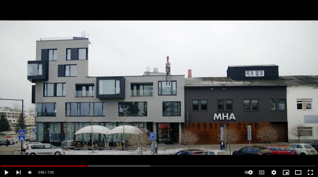 Hotel Fabrika - Humpolec, hovoří Luděk Rýzner - 14. díl pořadu Architektura v betonu