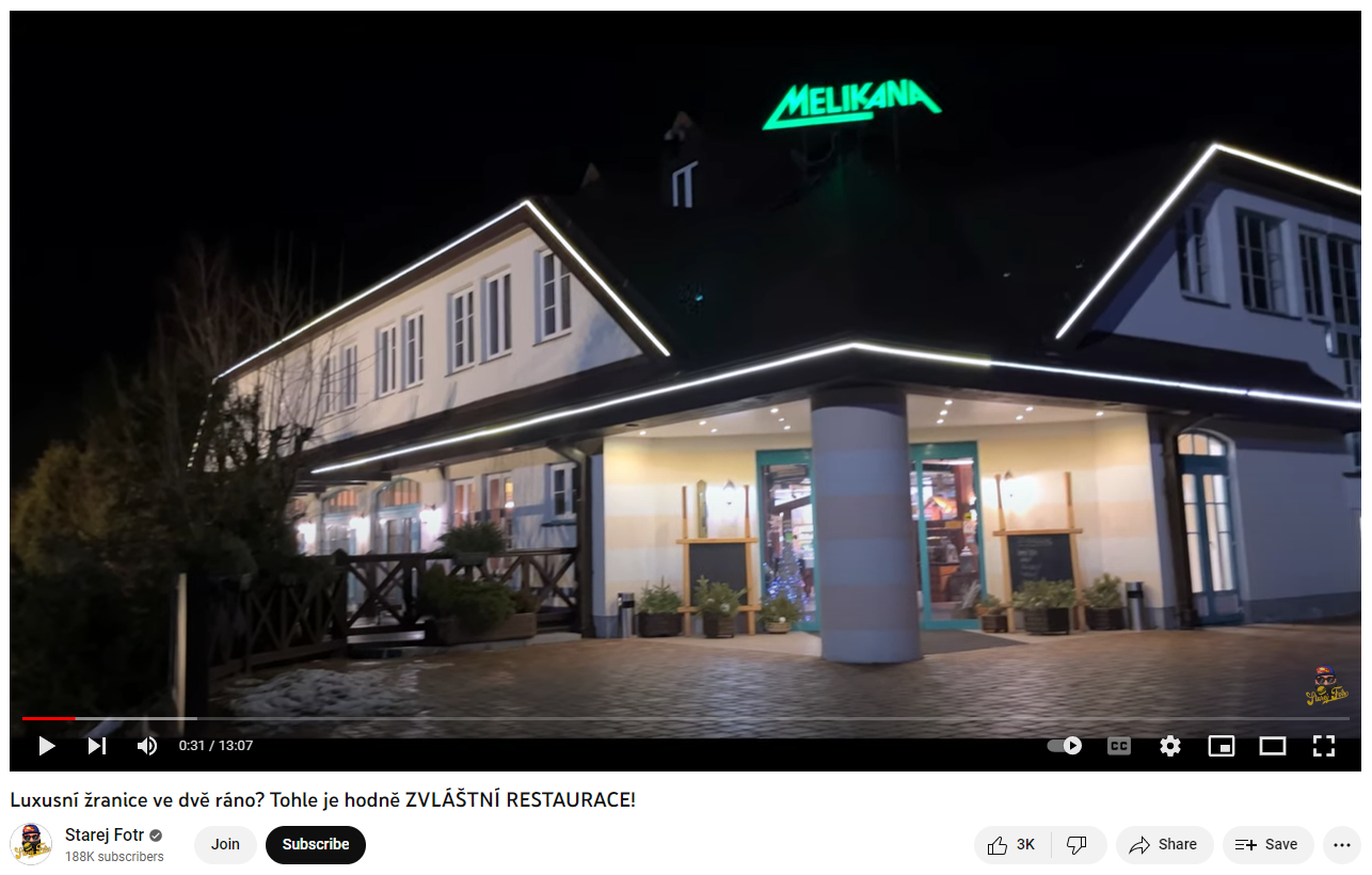 Humpolec na videu: restaurace Melikana – Luxusní žranice ve dvě ráno? Tohle je hodně ZVLÁŠTNÍ RESTAURACE!