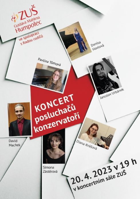 Koncert posluchačů konzervatoří