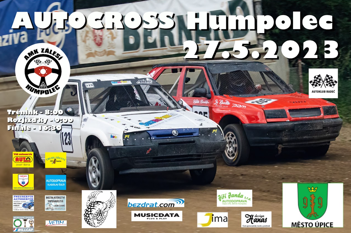 Autocross: Poříčí nad Sázavou je za námi a čeká nás Humpolec!