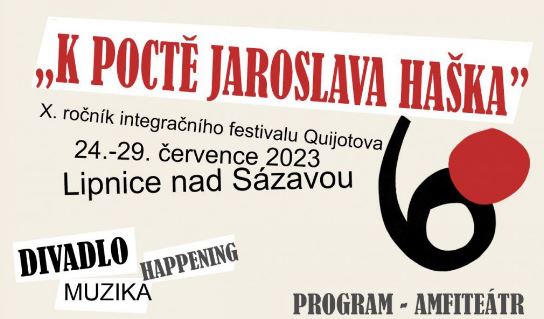 10. ročník festivalu Quijotova šedesátka „K poctě Jaroslava Haška“