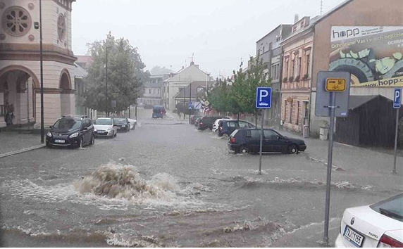 Lepší ochrana před povodní: v Humpolci přibyla čidla, srážkoměr i hlásiče