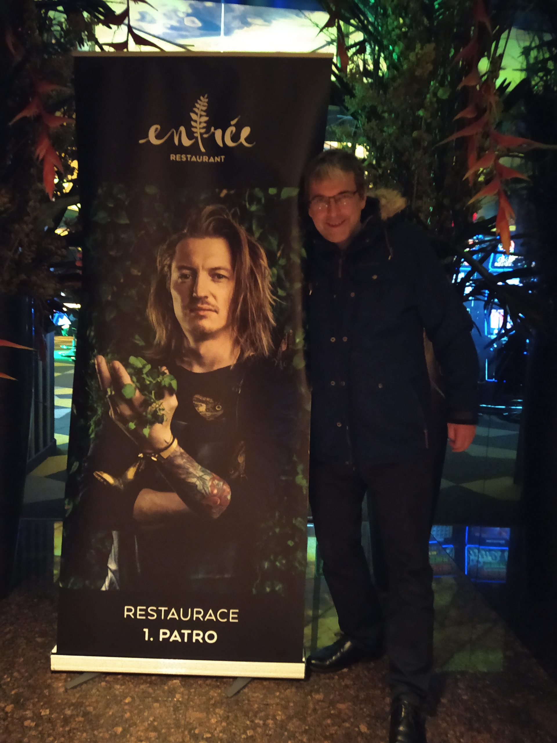 Humpolák navštívil restauraci Entrée Přemka Forejta v Olomouci