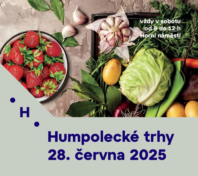 Pozvánka na červnové Humpolecké trhy