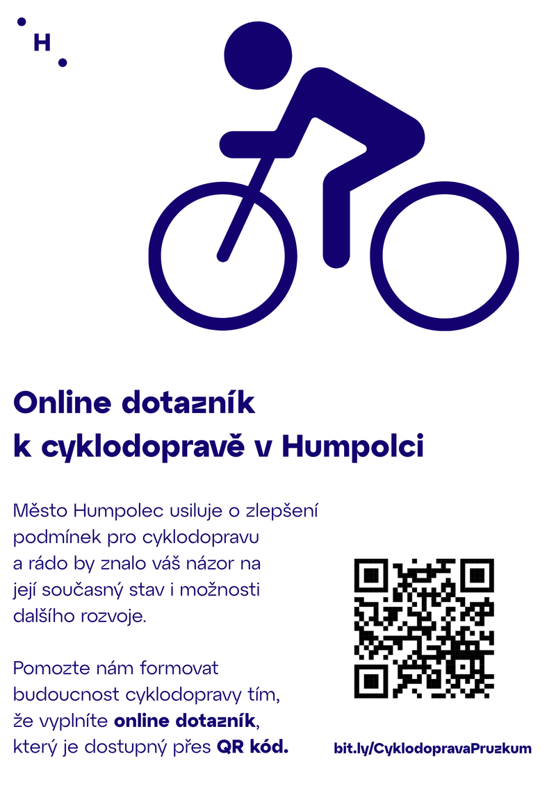 Průzkum cyklodopravy v Humpolci