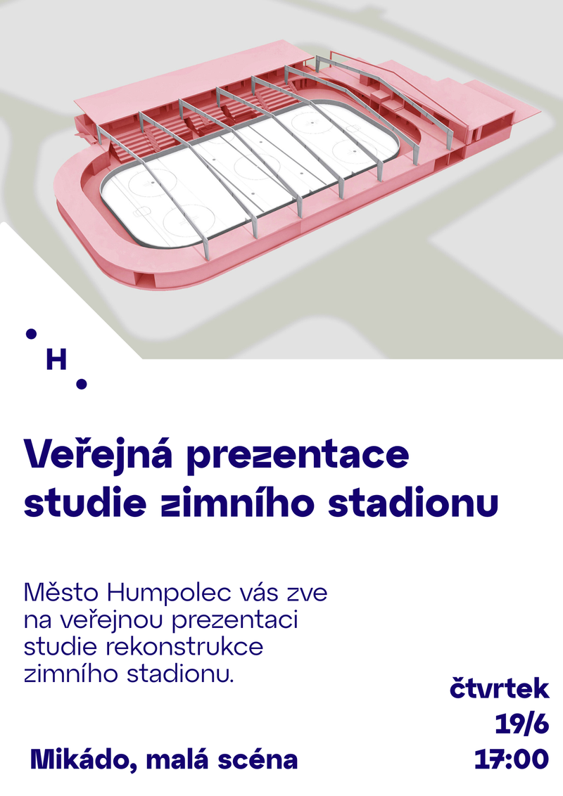 Veřejná prezentace studie zimního stadionu