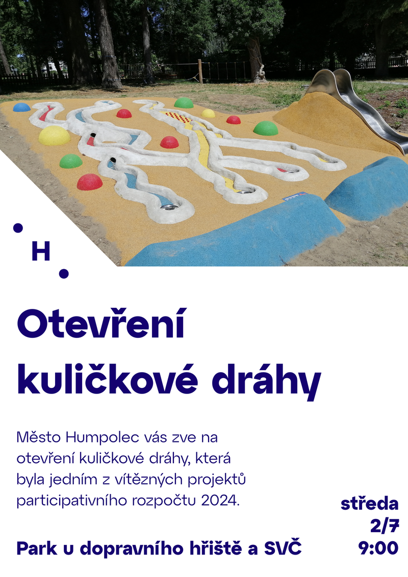 Otevření kuličkové dráhy