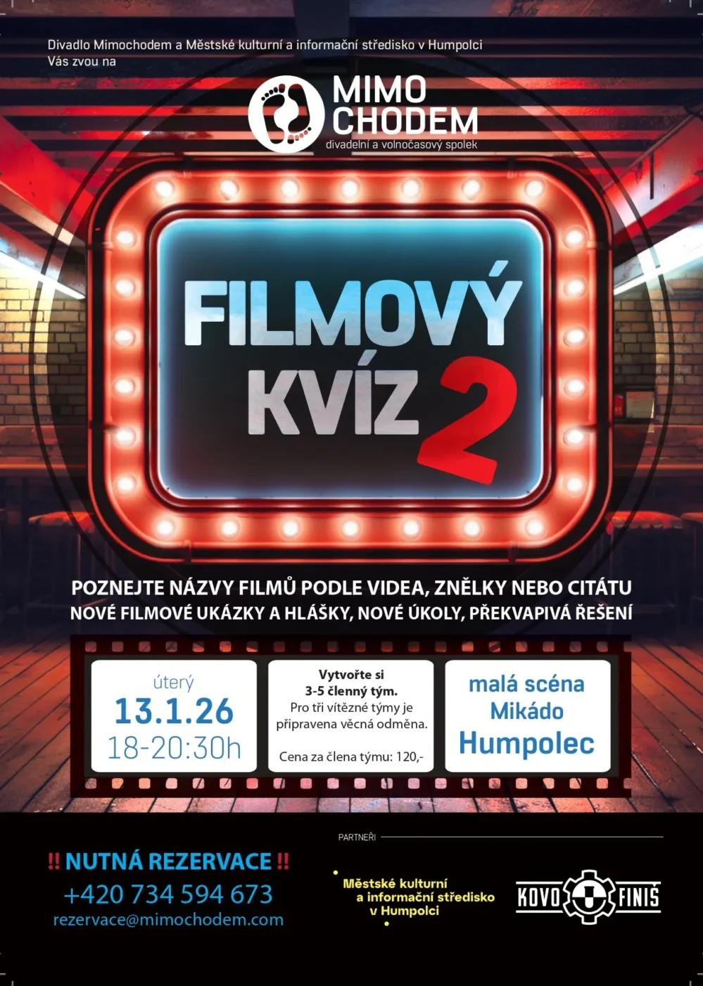 Filmový kvíz 2 – již brzy!