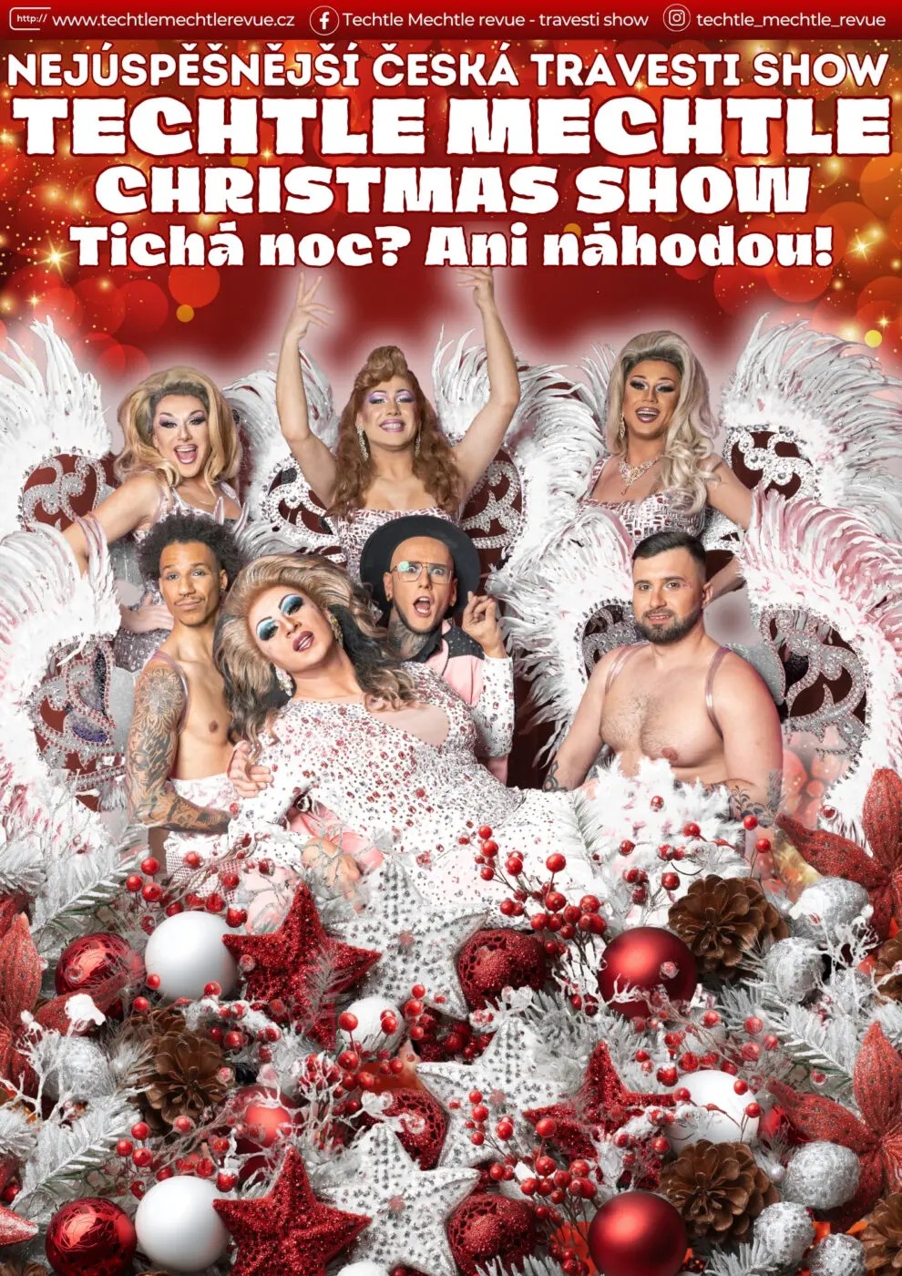Techtle Mechtle – Christmas show – Tichá noc? Ani náhodou! – předprodej