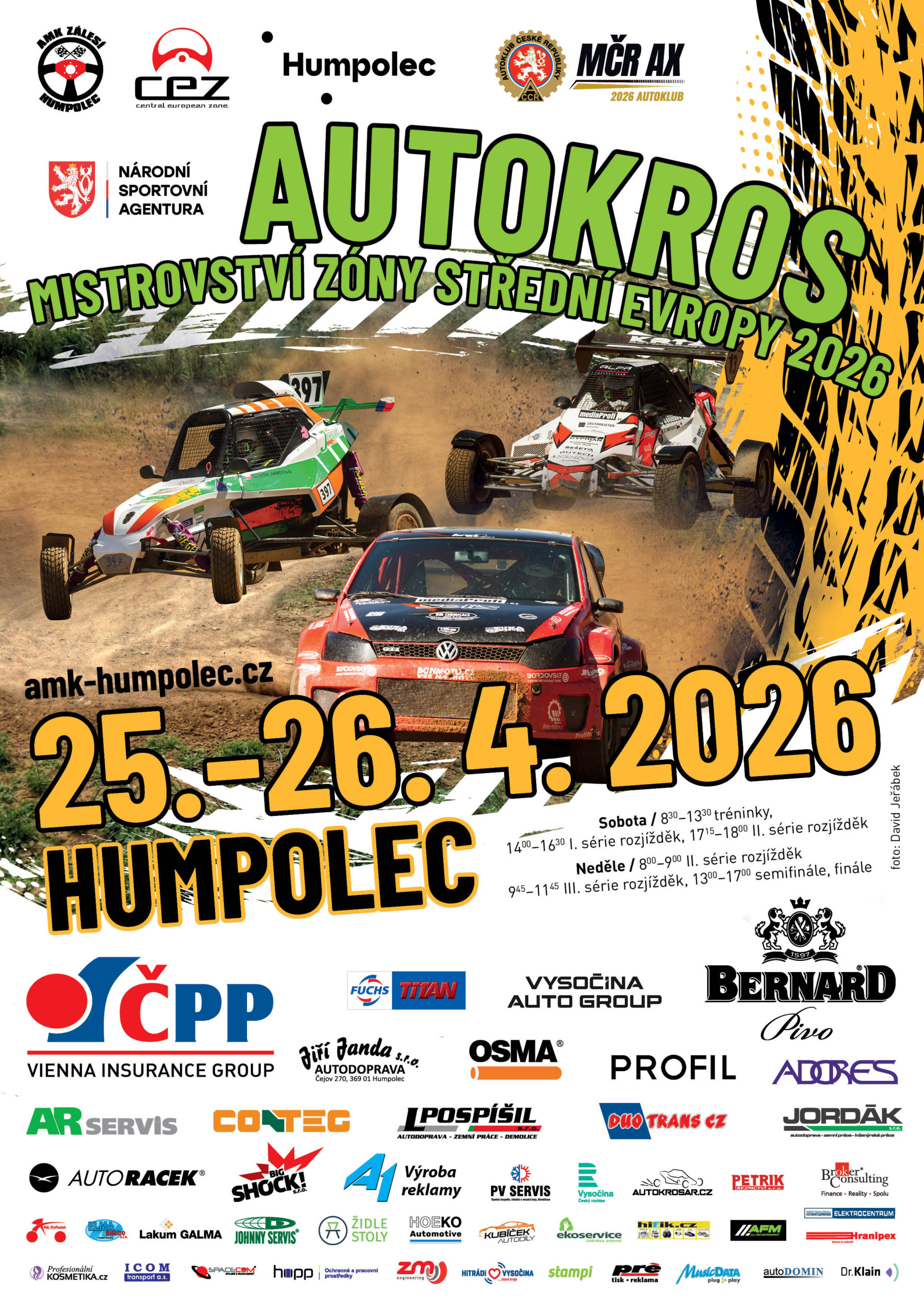 Autokros – mistrovství zóny střední Evropy 2026