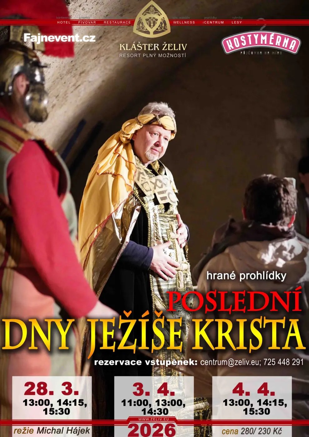 Hraná prohlídka – Poslední dny Ježíše Krista