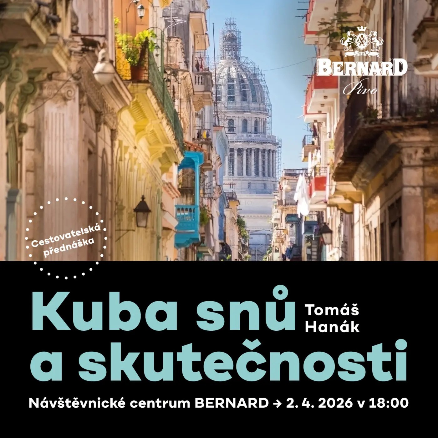 Cestovatelská přednáška: Kuba snů a skutečnosti