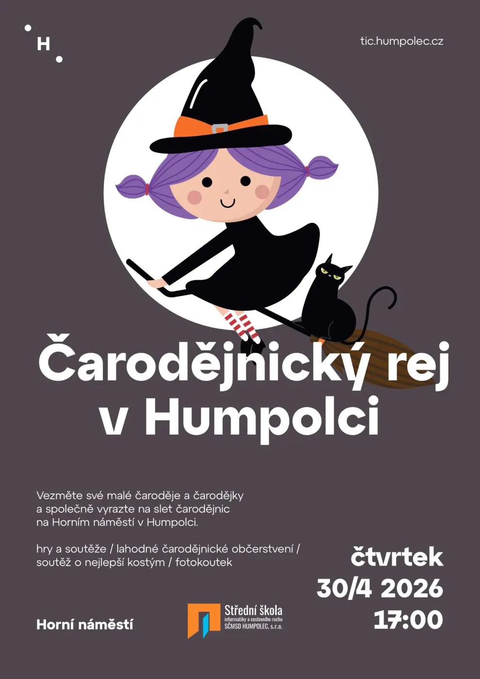Čarodějnický rej v Humpolci